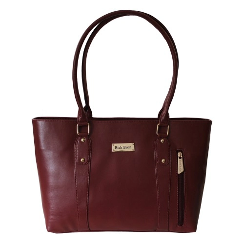 Lovely Maroon Colored Ladies Vanity Bag