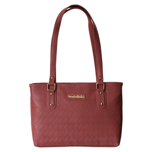 Exclusive Embossed Pattern Ladies Square Vanity Bag