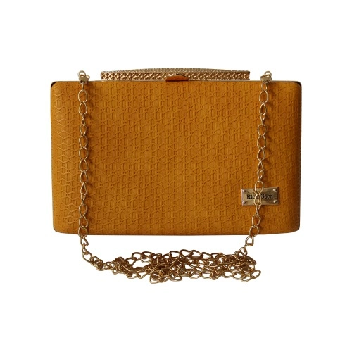 Glamorous Tan Color Party Purse for Her