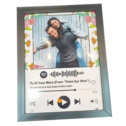 Impressive Personalized Music Photo Frame