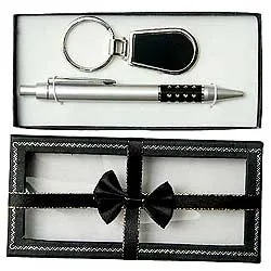 Online Key Ring with Pen Gift Set