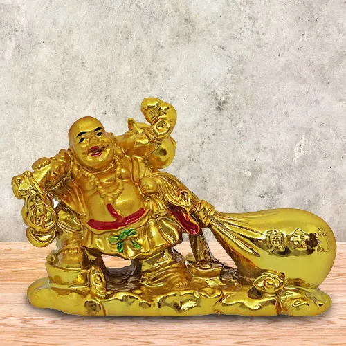 Send Feng Shui Laughing Buddha With Potli