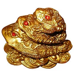 Deliver Feng Shui Triple Frog