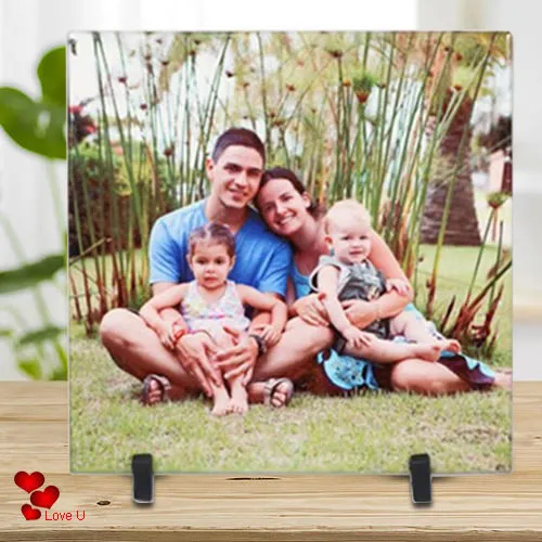 Special Personalized Photo Tile (Square)