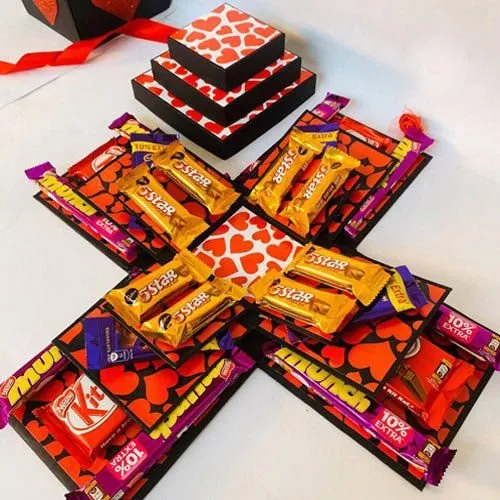 Fabulous Chocolate Explosion Box from Cadbury N Nestle