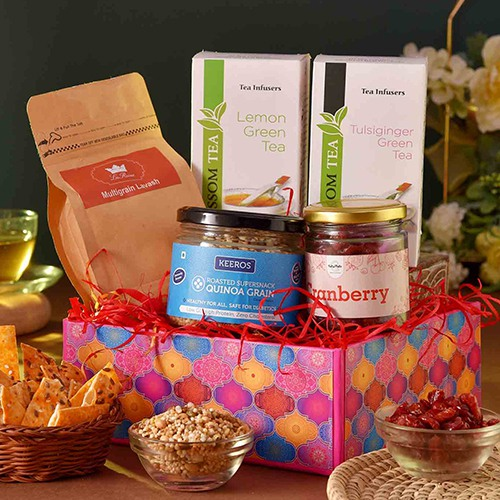 Delectable Healthy Delights Gift Hamper