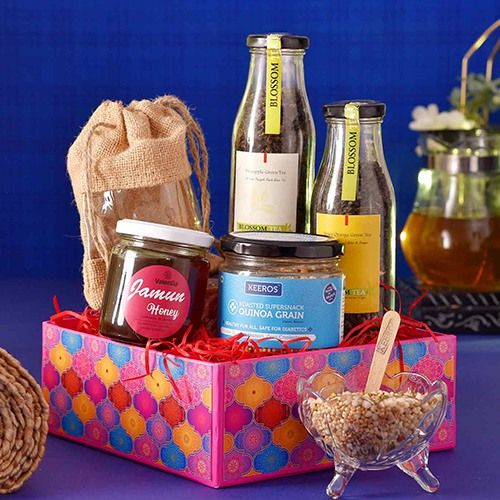 Healthy N Flavorful Assorted Treats Gift Hamper