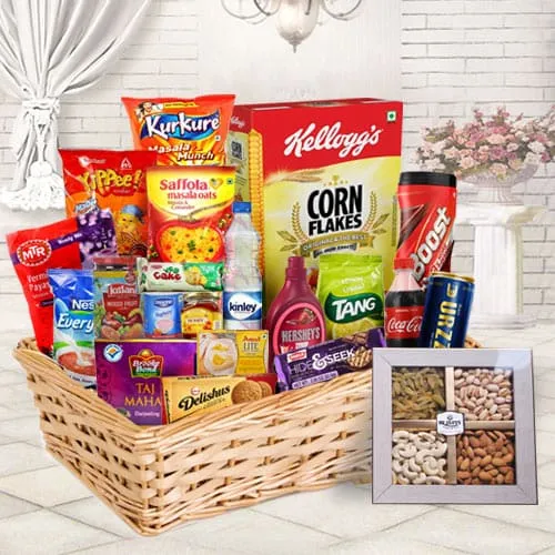 Delightful Gourmet Lovers Breakfast Basket