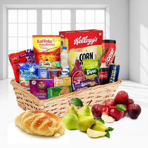 Exciting Sweet and Savory Food Breakfast Hamper