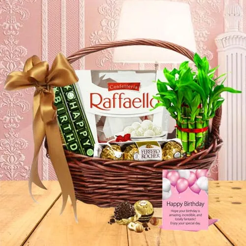 Unique Birthday Essentials Gift Basket