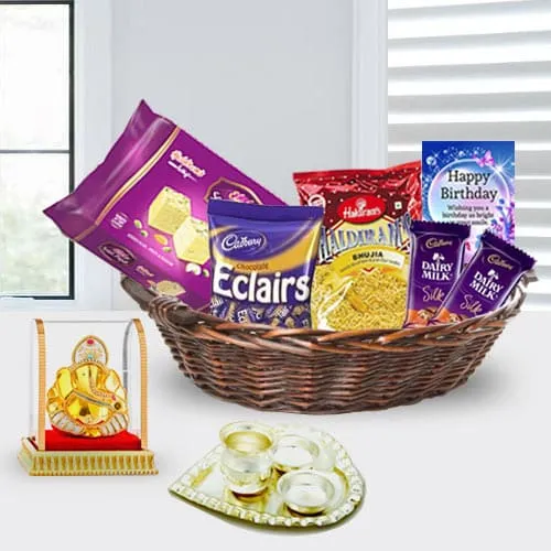 Deliver Birthday Gift Basket for Her