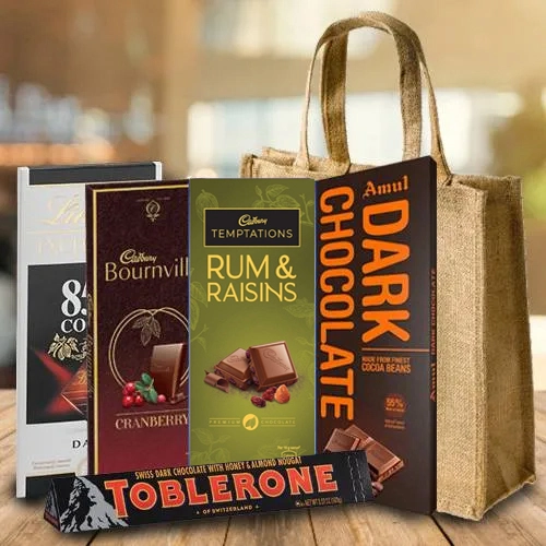 Delicious Dark Chocolates Gift Hamper