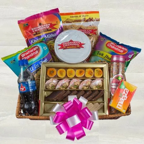 Remarkable Sweet n Namkeen Gift Hamper for Mom