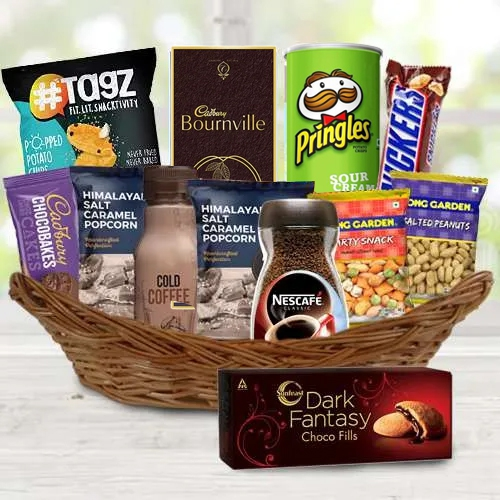 Classy Gift of Gourmet Indulgence Basket