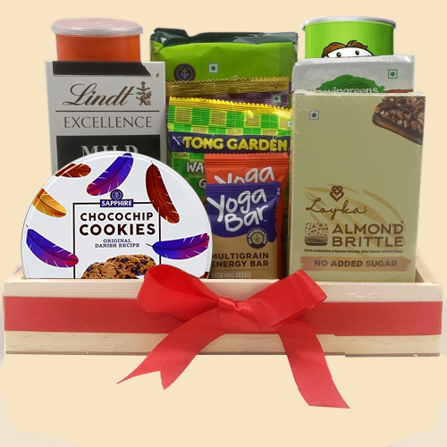 Classy Snacks N Savory Delights Gift Basket