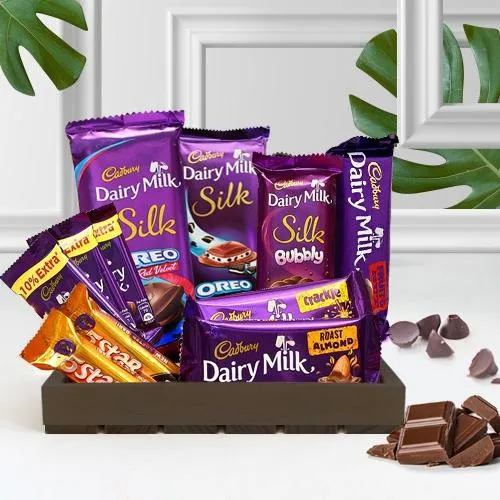 Online marvelous chocolate gift basket to Bangalore Express Delivery   redblooms