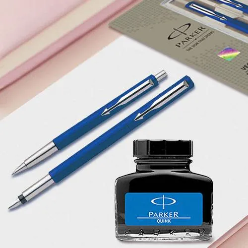Amazing Parker Pen n Ink Set