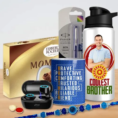 Cool Work From Home Rakhi Gift Hamper for Brother