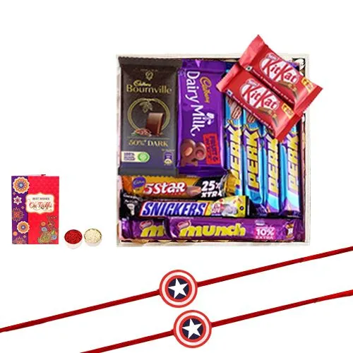 Best-Buddy Chocolates n Avengers Rakhis