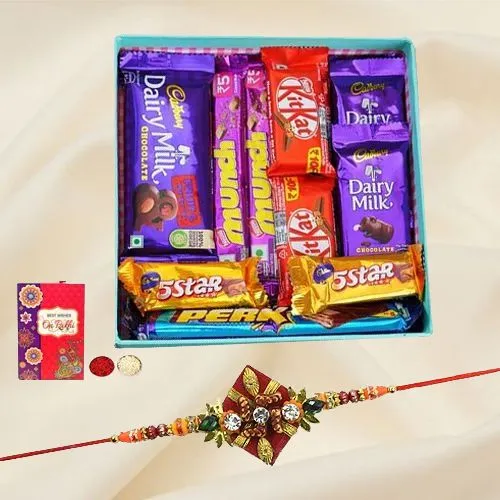 Chocolaty Merger with Rakhi Card