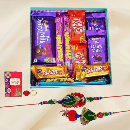 Premium Rakhi Lumba with Chocolate Escapades