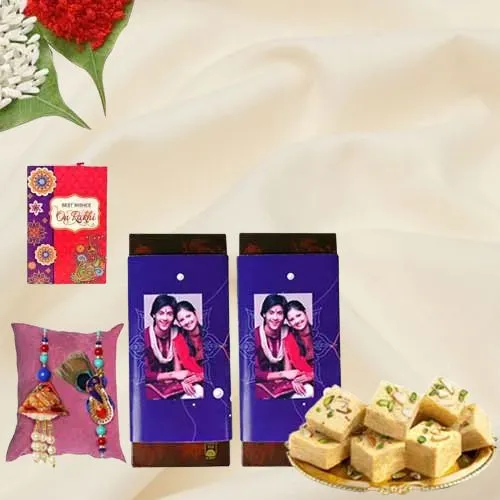 Personalized Choco Burst for Bhaiya Bhabhi