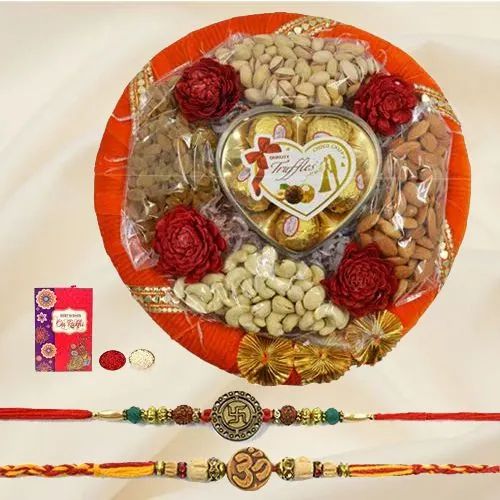 Divine Rakhi N Dry Fruits Wonder