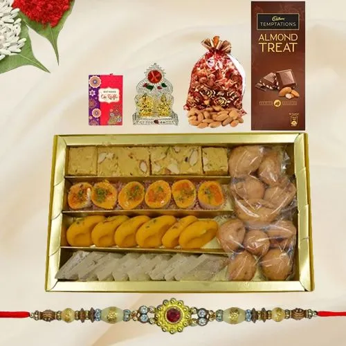 Fancy Rakhi in Sweetness Dips