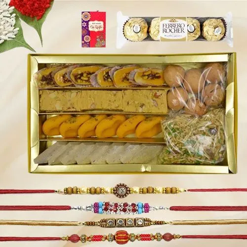 Sweetness bounty for Fancy Rakhi