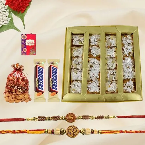 Ausoicious Rakhi Treat with Sweets