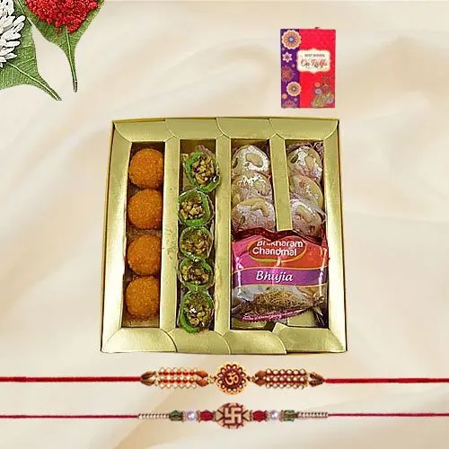 Auspicious Rakhi in Sweets Delight