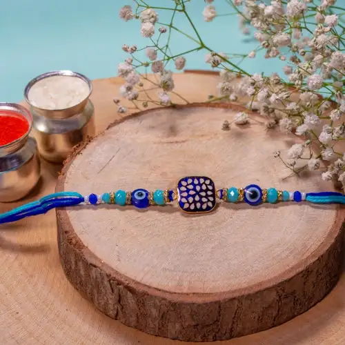 Stunning Evil Eye Rakhi for Brother