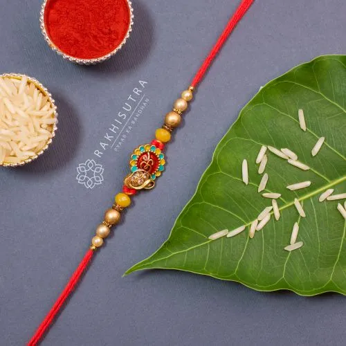 Beautiful OM Symbol Rakhi for Bro