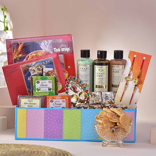 Exclusive Khadi Rakhi Hamper