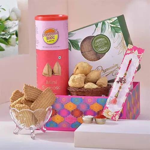 Breathtaking Thinking of You Rakhi Hamper