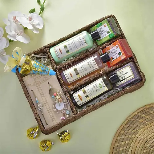 Exclusive Bhaiya Bhabhi Khadi Spa Hamper