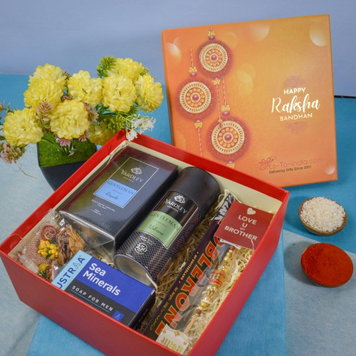 Rakhi Special Mens Grooming Gift Hamper