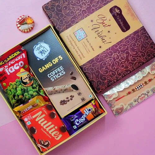 Impressive Rakhi Fieasta Hamper