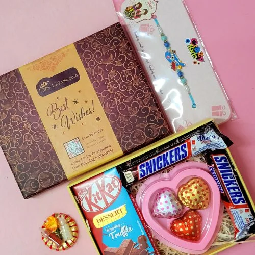 Choco Filled Rakhi Celebrations Box