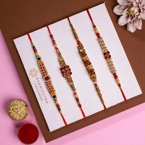 Traditional Rakhi Delight Set