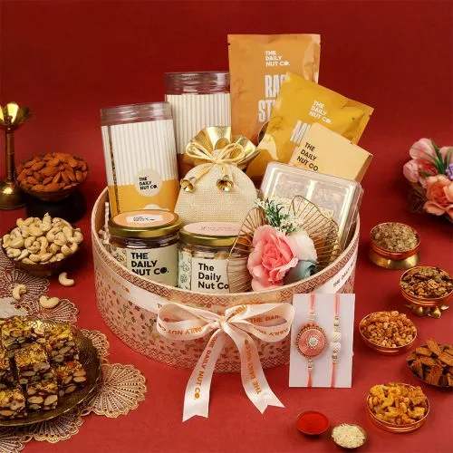 Nutty  N  Sweet Rakhi Treats Pack