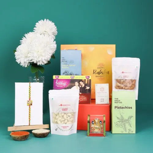 Festive Harmony Rakhi Gift Set