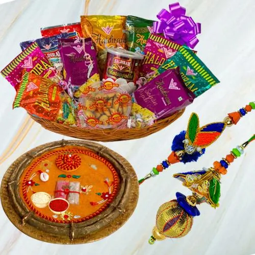 Haldirams Assortment Rakhi Gift for Family