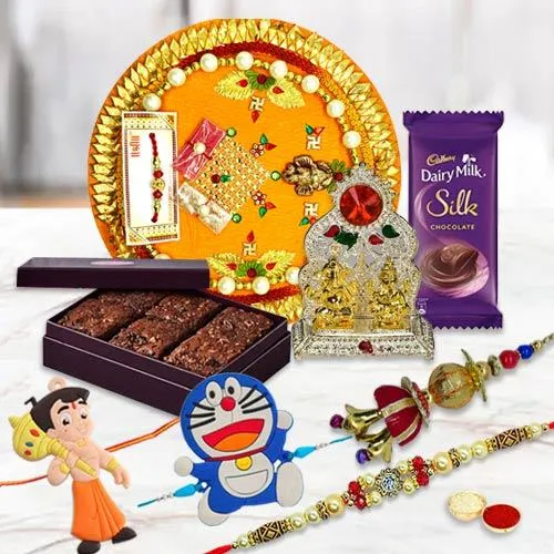 Assortments with Kids Rakhi N Bhaiya Bhabhi Rakhi