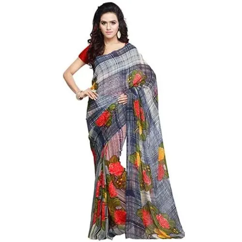 Dazzling Georgette Saree