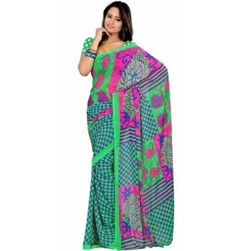 Jaunty Frenzy Chiffon Saree