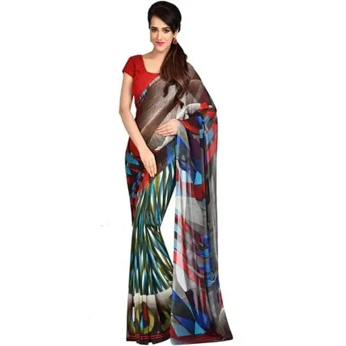 Superb Looking Georgette Saree