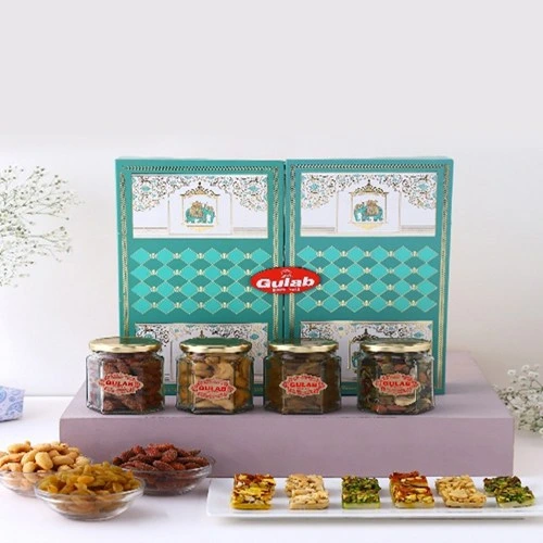 Marvelous Mithai with Dried Fruits Gift Combo