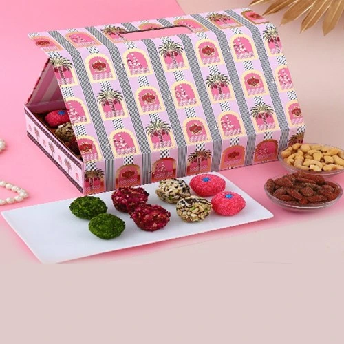 Mouth-Watering Sweets with Nuts Gift Combo
