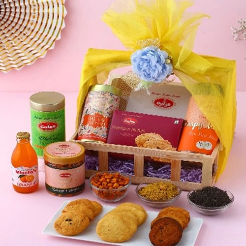Delectable Mithai with Namkeen Treat Hamper